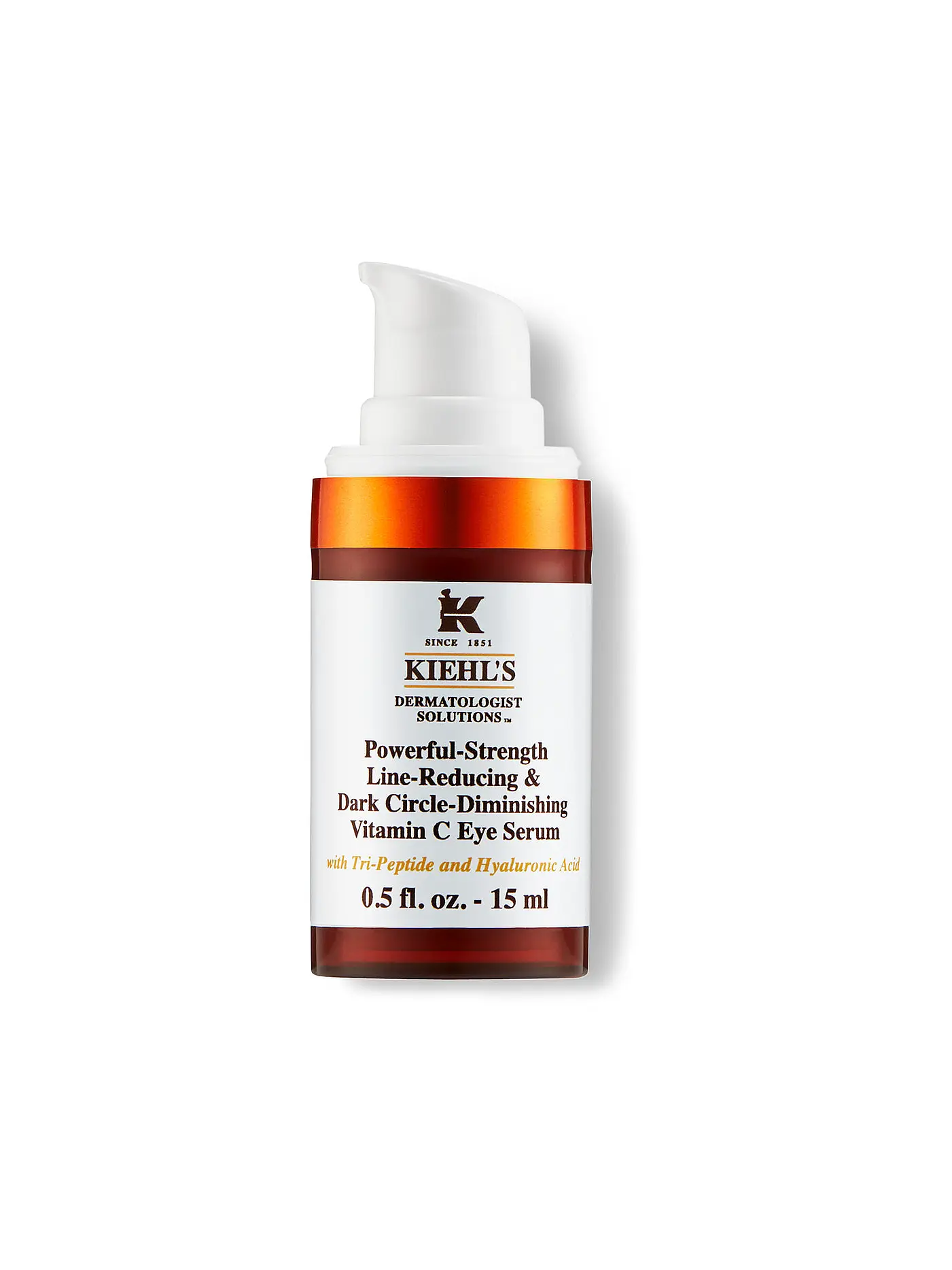 KIEHL'S | Powerful-Strength Line-Reducing & Dark Circle-Diminishing Vitamin C Eye Serum 15ml | 